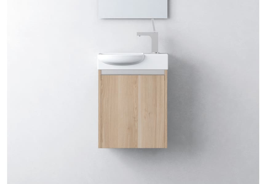 Conjunto mueble de baño fondo reducido 25 cm Slim Ávila Dos principal 2