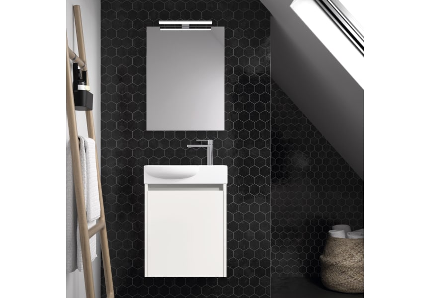 Conjunto mueble de baño fondo reducido 25 cm Slim Ávila Dos principal 1