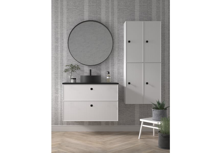 Mueble de baño con encimera de Microtec Blanca Avila Dos principal 1
