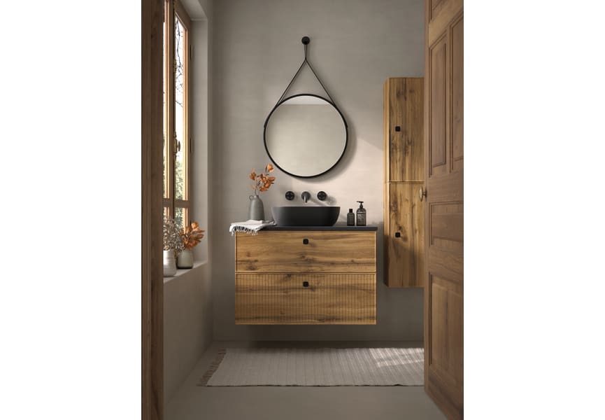 Mueble de baño con encimera de Microtec Blanca Avila Dos principal 0