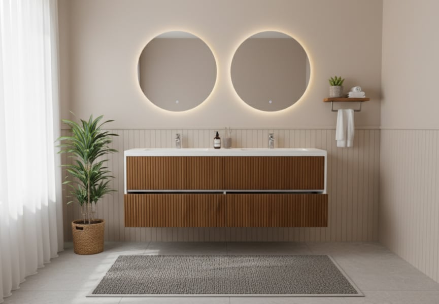 Conjunto mueble de baño Alpes 18 Bruntec principal 0