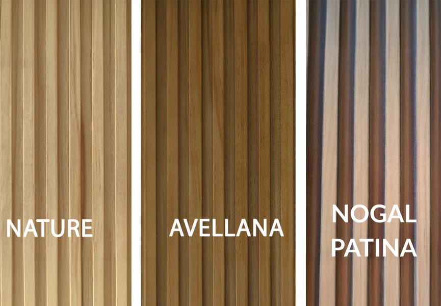 Mueble de baño con encimera de madera maciza Baviera Bruntec detalle 5