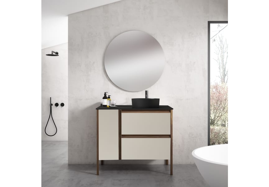 Mueble de baño con encimera HDF compatech Icon Visobath principal 1