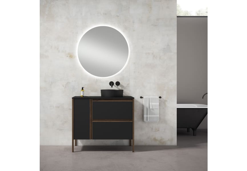 Mueble de baño con encimera HDF compatech Icon Visobath principal 0