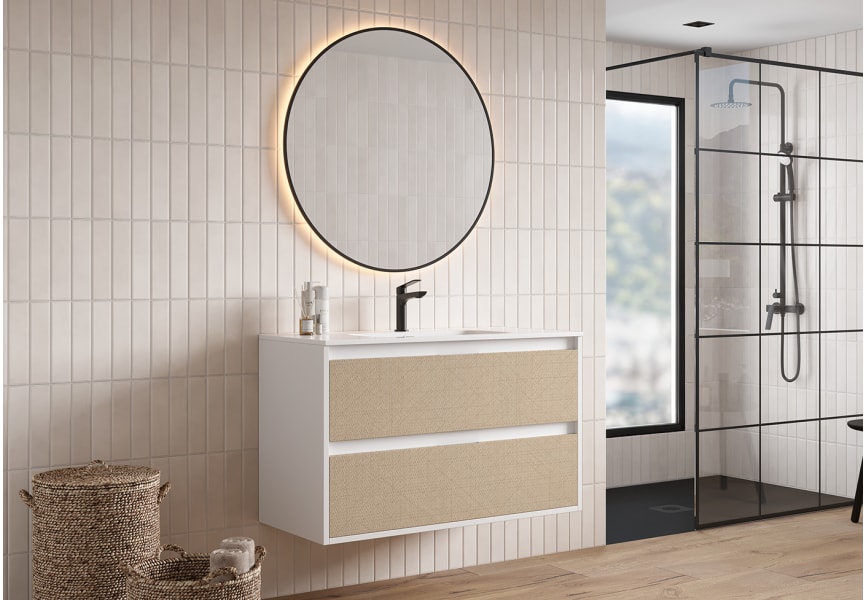Conjunto completo de mueble de baño Zaoma Bruntec ambiente 11