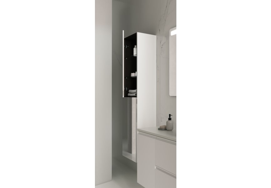 Columna con espejo para baño Mirror Royo detalle 3
