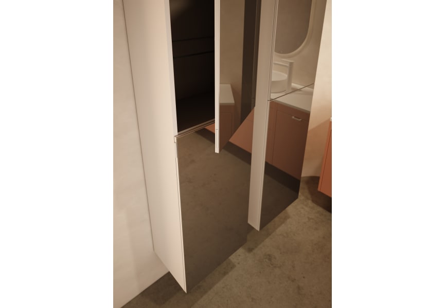 Columna con espejo para baño Mirror Royo detalle 4