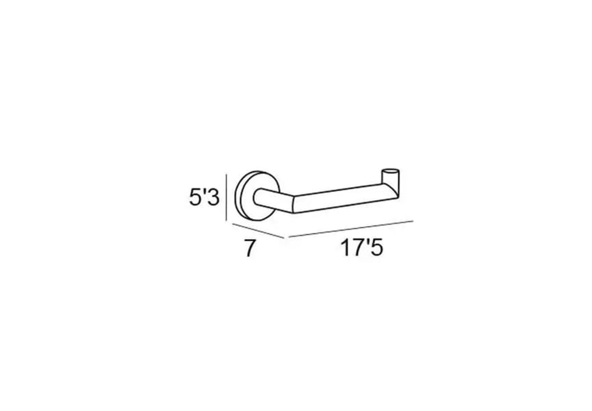 Toallero para bidé Eco 6500 Manillons Torrent croquis 4