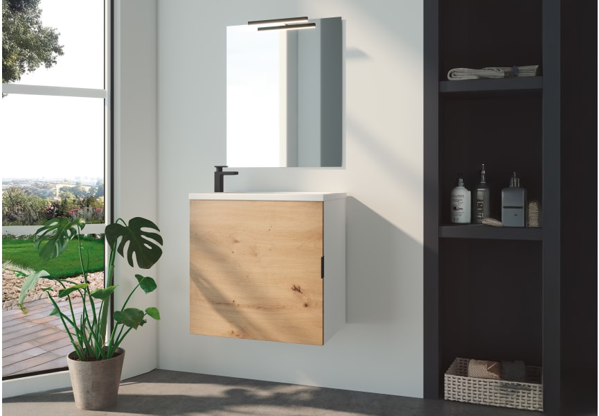 Conjunto mueble de baño fondo reducido 35 cm Petit Campoaras principal 0