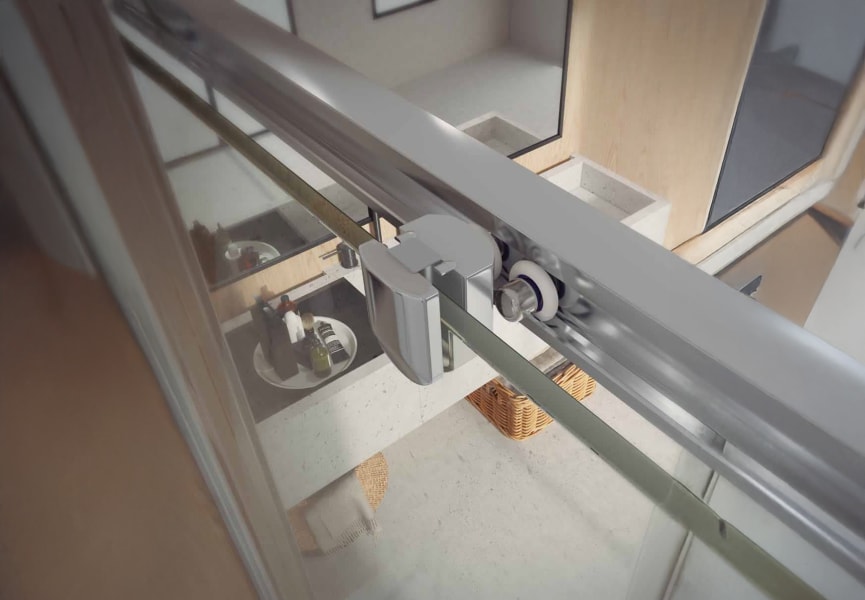 Mampara de ducha Sabik Bruntec detalle 2