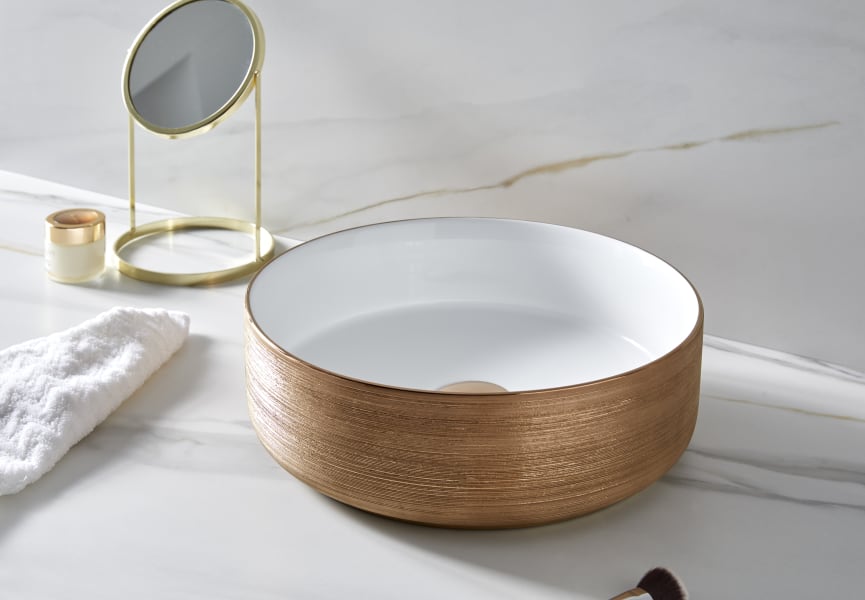 Lavabo sobre encimera Oporto Bruntec detalle 5