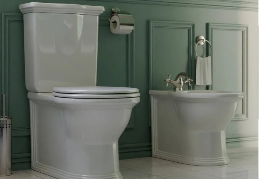 Inodoro compacto Olimpia Fossil Natura ambiente 4