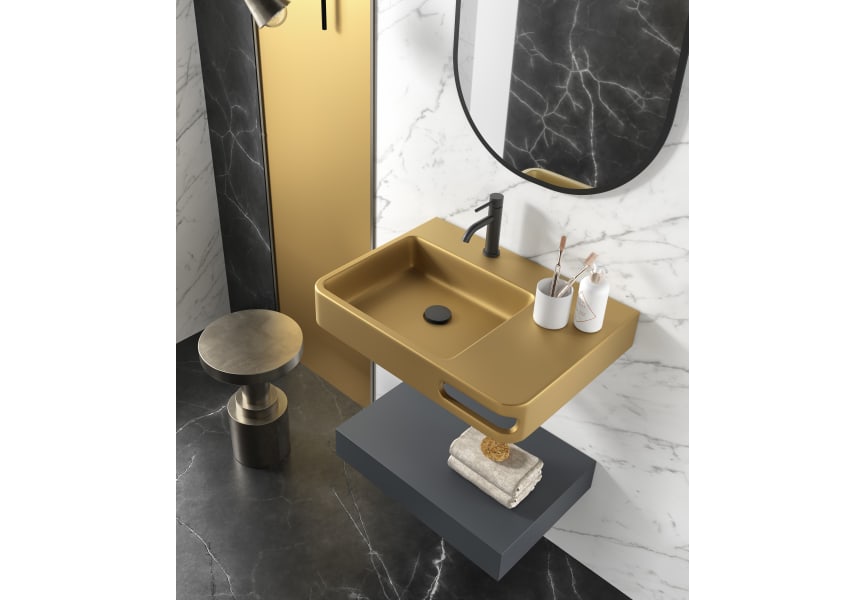 Lavabo suspendido Epsilon Coycama detalle 7