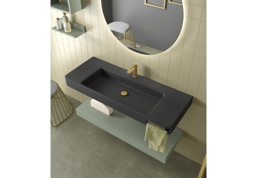 Lavabo suspendido Epsilon Coycama detalle 10