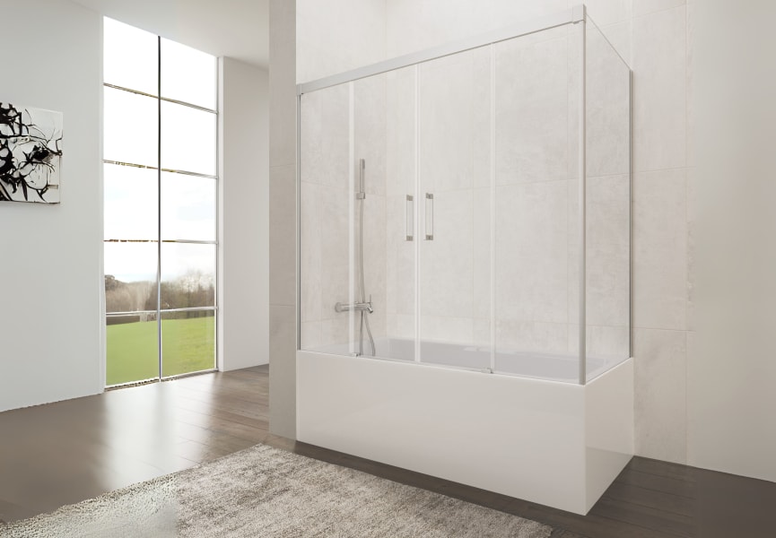 Mampara de bañera Basic Spazio GME principal 2