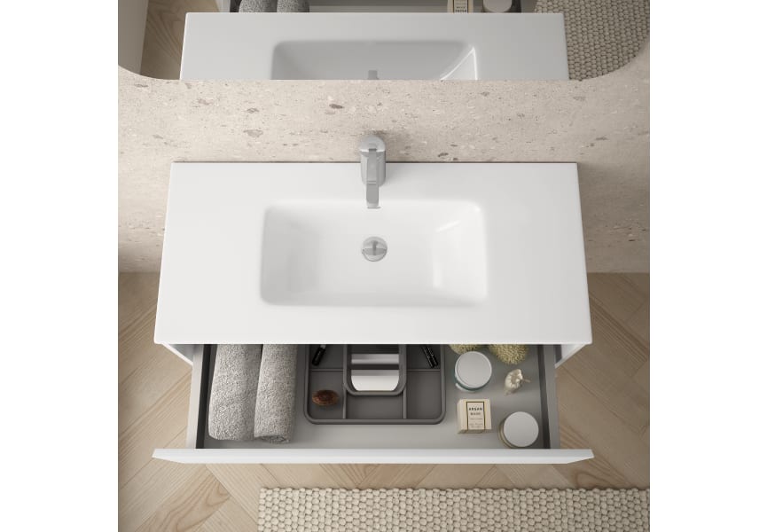 Mueble de baño MDF lacado Vilma Bruntec detalle 4