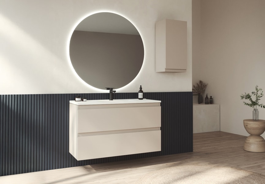 Mueble de baño MDF lacado Vilma Bruntec principal 2