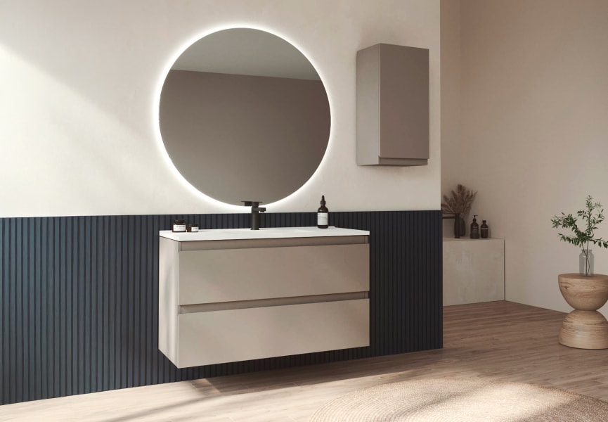 Mueble de baño MDF lacado Vilma Bruntec principal 4