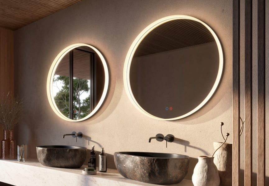Espejo de baño con luz LED Bolonia Ledimex principal 0