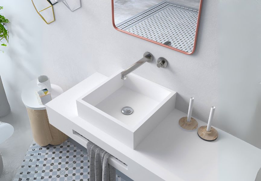 Lavabo sobre encimera Quadro Bruntec principal 0