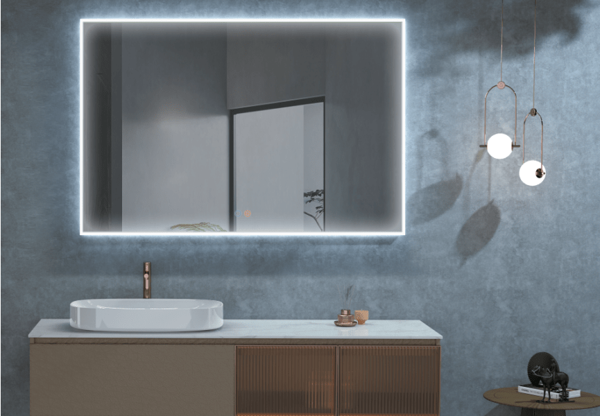Espejo de baño con luz LED Boston Ledimex principal 0