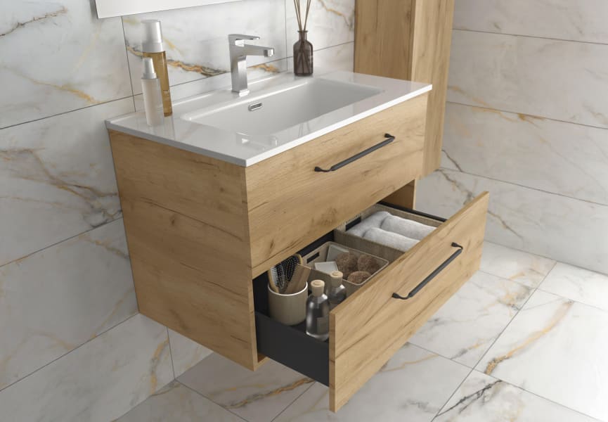 Conjunto mueble de baño Morai Salgar detalle 1