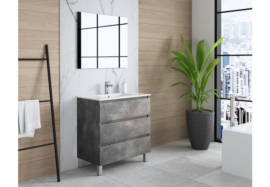 Conjunto mueble de baño Roma Bruntec principal 4