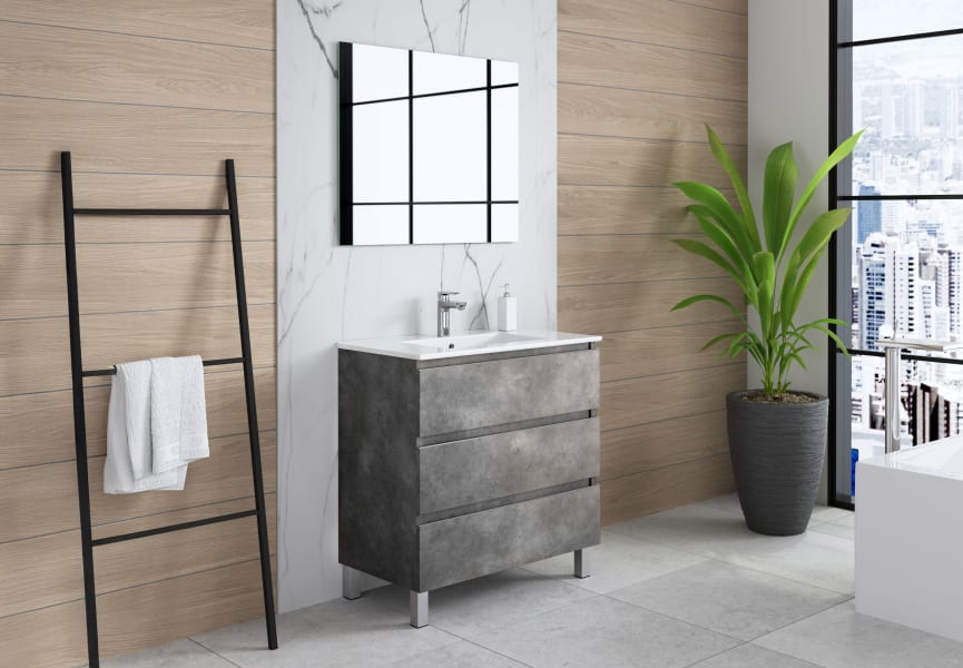 Conjunto mueble de baño Roma Bruntec principal 4