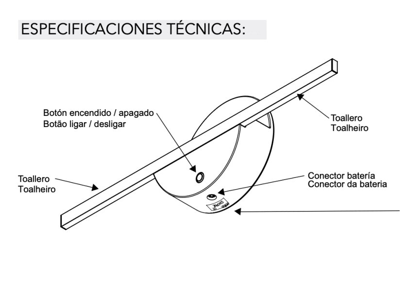 Mampara de ducha Nordic (FN-2001) Profiltek [2024]