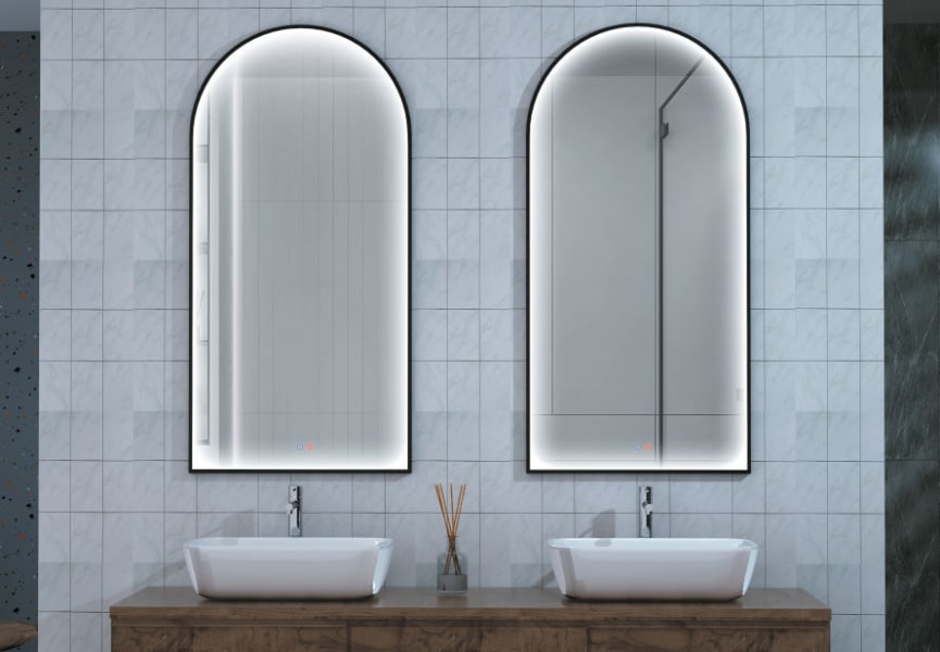 Espejo de baño con luz LED Roma Ledimex principal 0