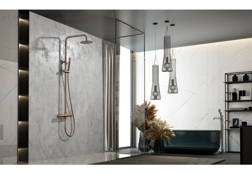 Conjunto de ducha Monza de Imex ambiente 10