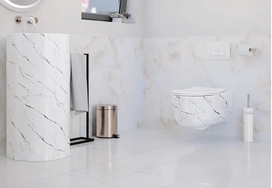 Inodoro Suspendido Lijar Fossil Natura ambiente 3