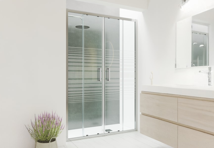 Mampara de ducha Niza Torvisco principal 2