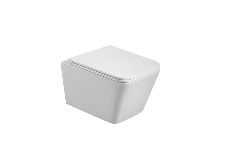 Pack inodoro suspendido + cisterna empotrada Square Bruntec detalle 1