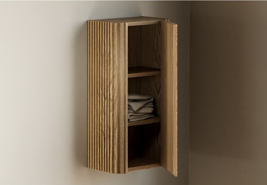 Colgar de baño Neo Curve Bruntec detalle 1