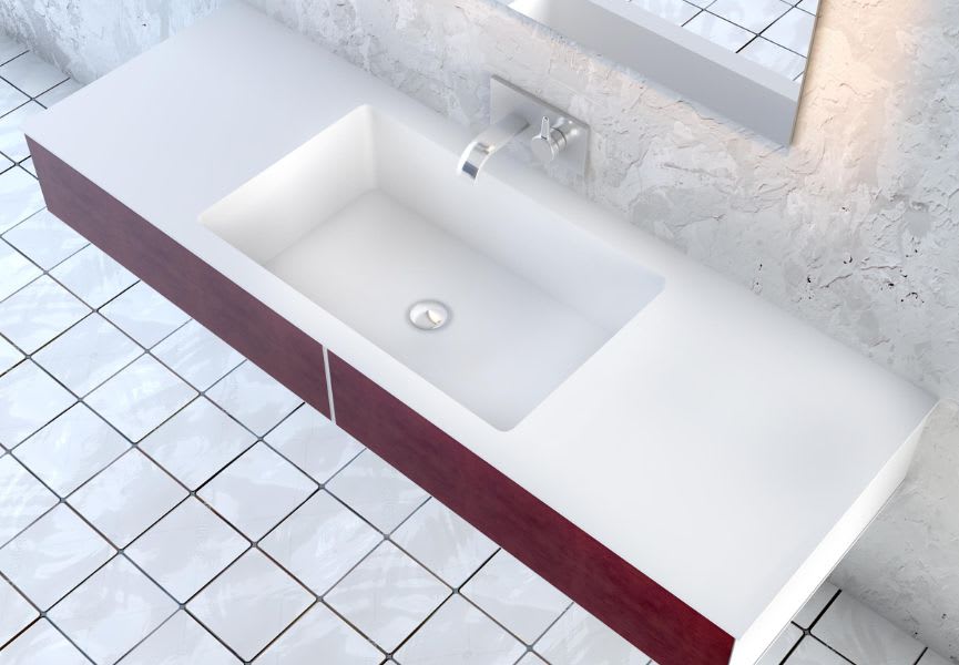 Lavabo encastrado Tabac Bruntec ambiente 1