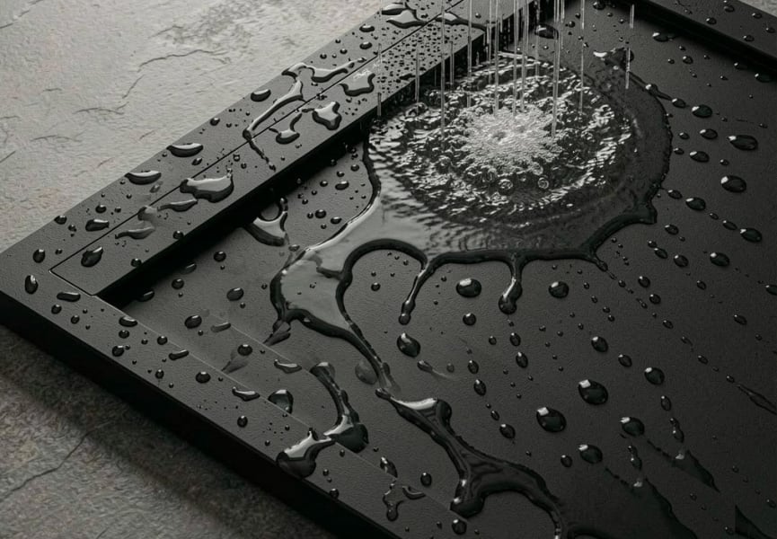 Platos de ducha de resina Design New Bruntec detalle 20