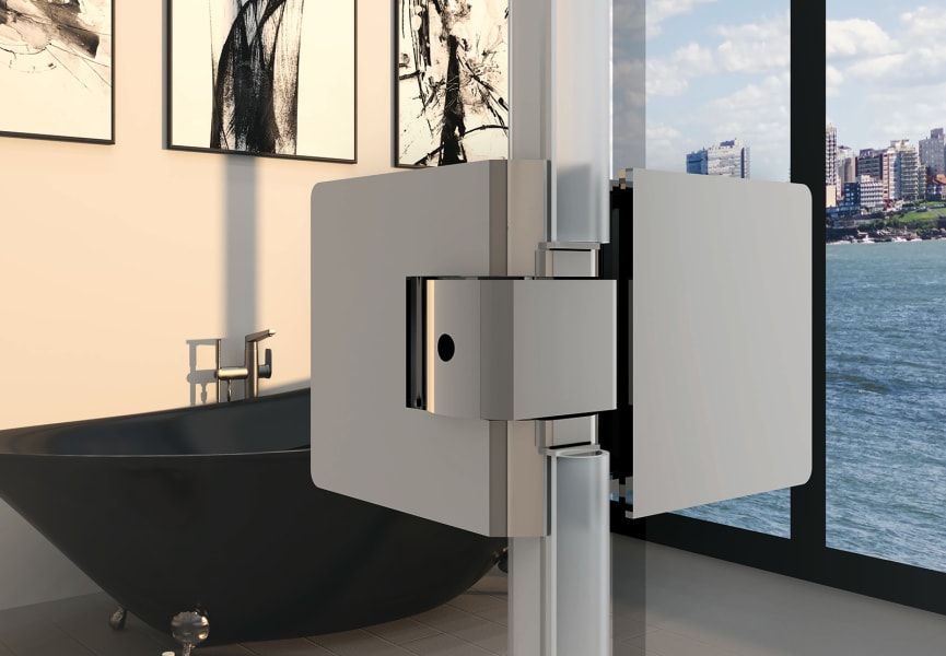 Mampara de ducha Capri 900 Bruntec detalle 8