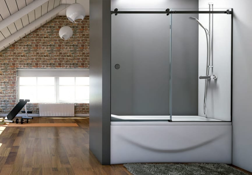 Mampara de bañera Bérgamo Bruntec principal 1