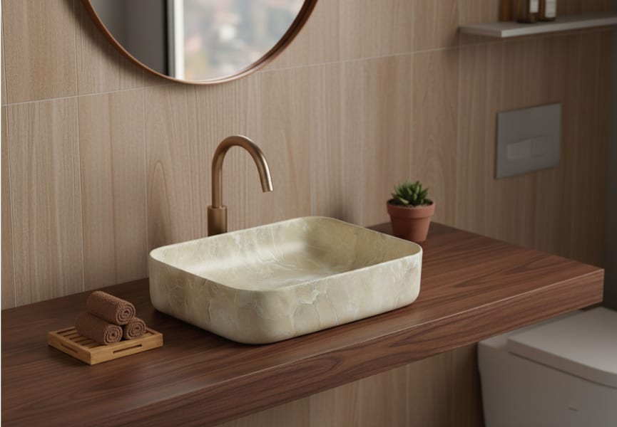 Lavabo sobre encimera Dallas BHD ambiente 7