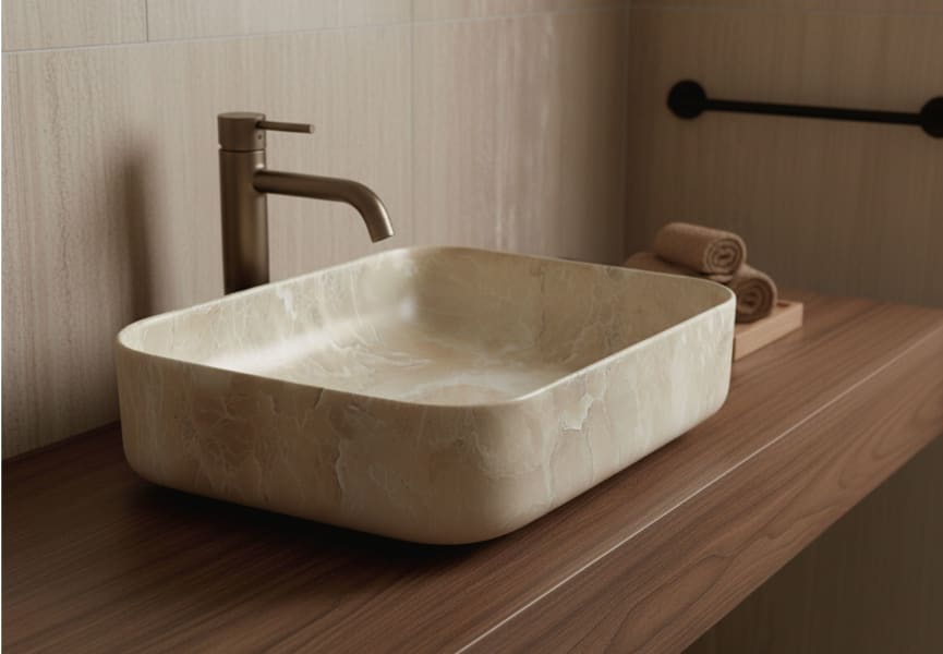 Lavabo sobre encimera Dallas BHD ambiente 5