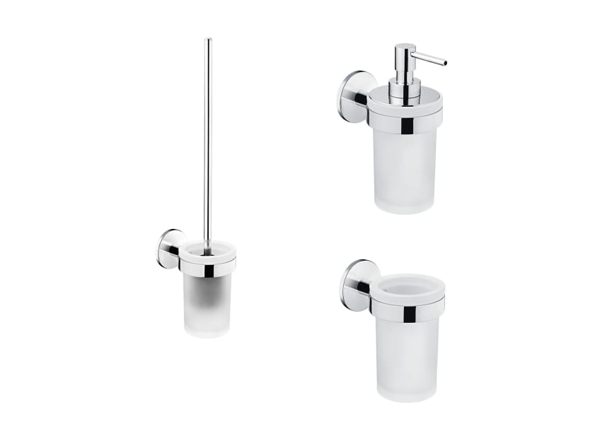 Conjunto de accesorios de baño Duo Round Cosmic principal 0