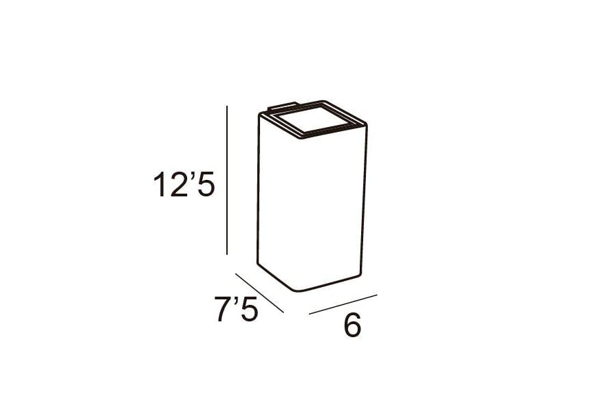 Portacepillos de baño Natura 1900 Manillons Torrent croquis 1