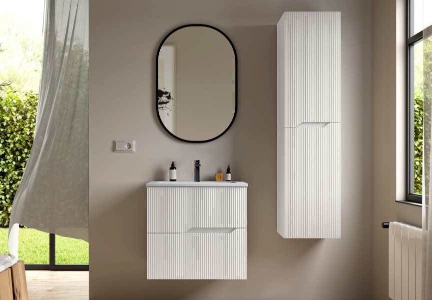 Conjunto mueble de baño Bamboo Coycama principal 1