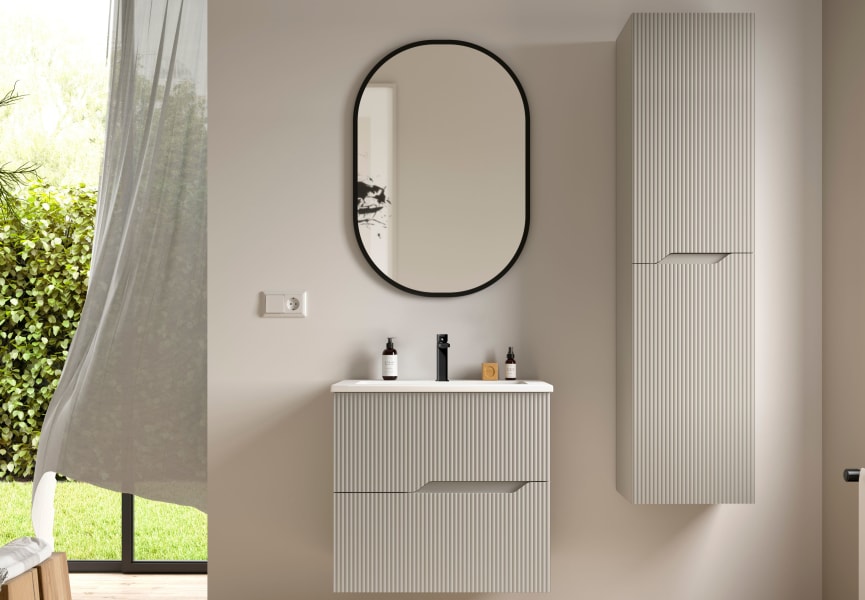 Conjunto mueble de baño Bamboo Coycama principal 2