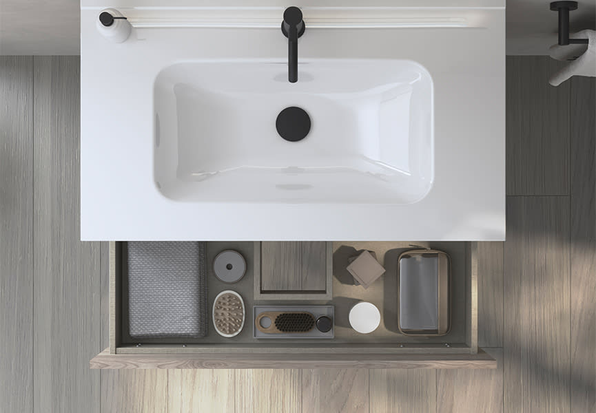 Conjunto mueble de baño Kena Royo detalle 5