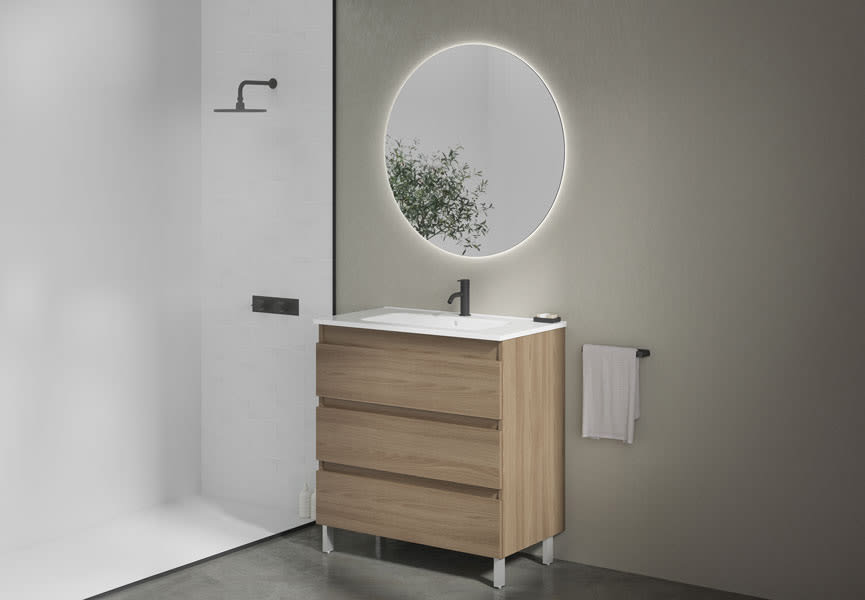 Conjunto mueble de baño Kena Royo ambiente 6
