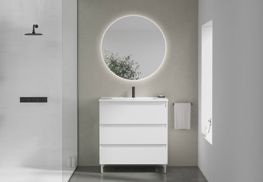 Conjunto mueble de baño Kena Royo principal 0