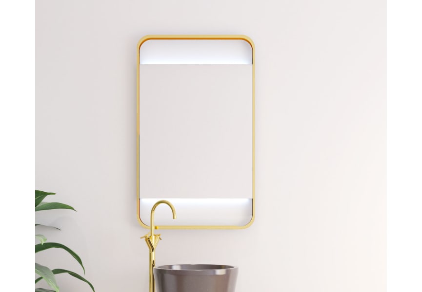 Espejo de baño con luz LED Sansa Bruntec principal 2