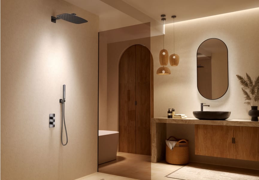 Conjunto de ducha empotrado Firenze Imex ambiente 8